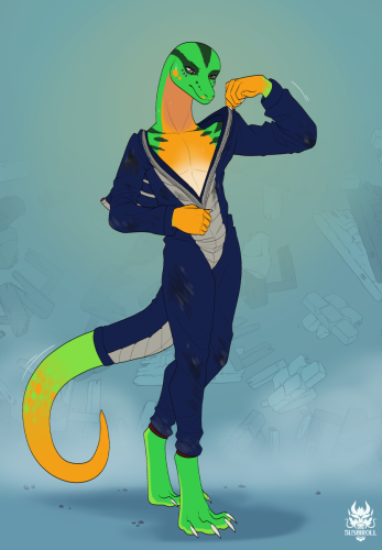 Flat Colored Fullbody