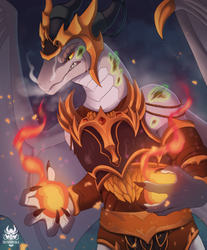 Cell-Shaded Halfbody